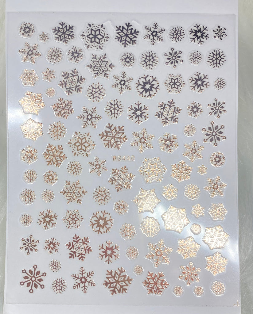 Snowflake Sticker Sheet 