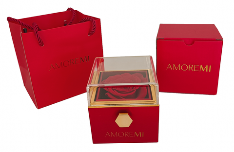Amoremi Eternal Rose Box Packaging