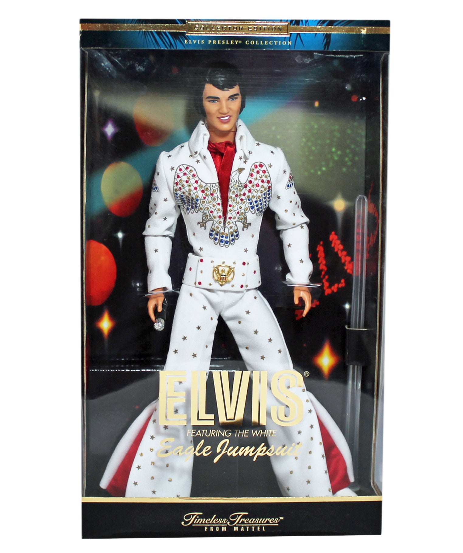 aanklager gegevens Steen Barbie Signature Elvis Presley Barbie Doll (12-in) Wearing “American Eagle”  Jump iuu.org.tr