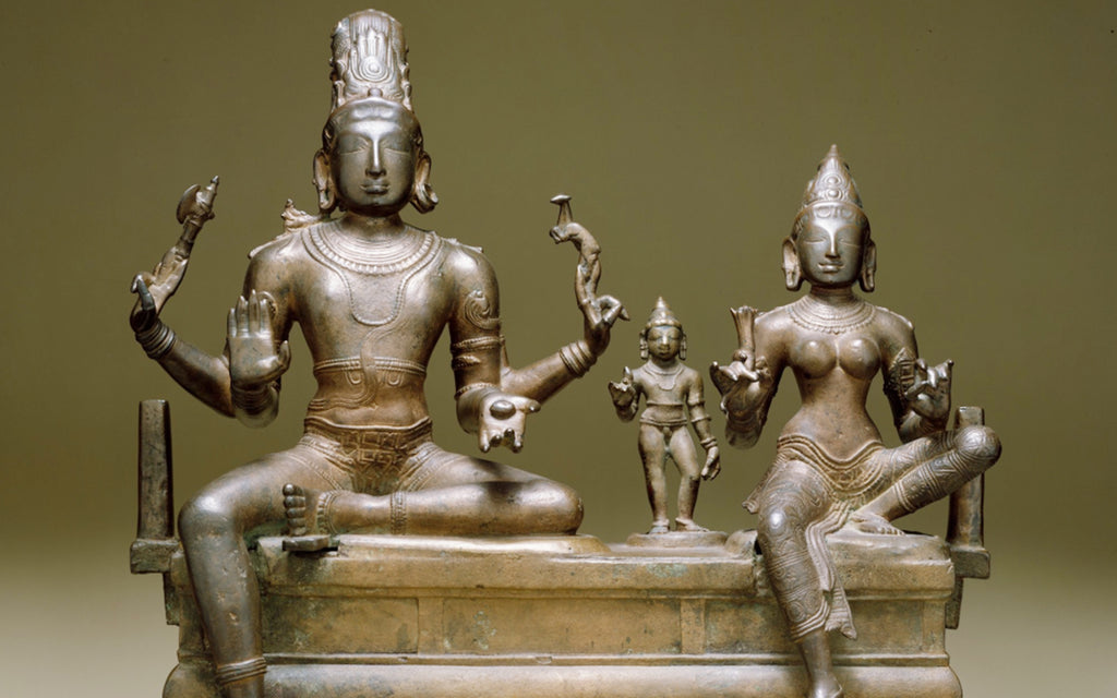 Somaskanda Murthy: Lord Shiva, Uma (Parvati) and Lord Murugan