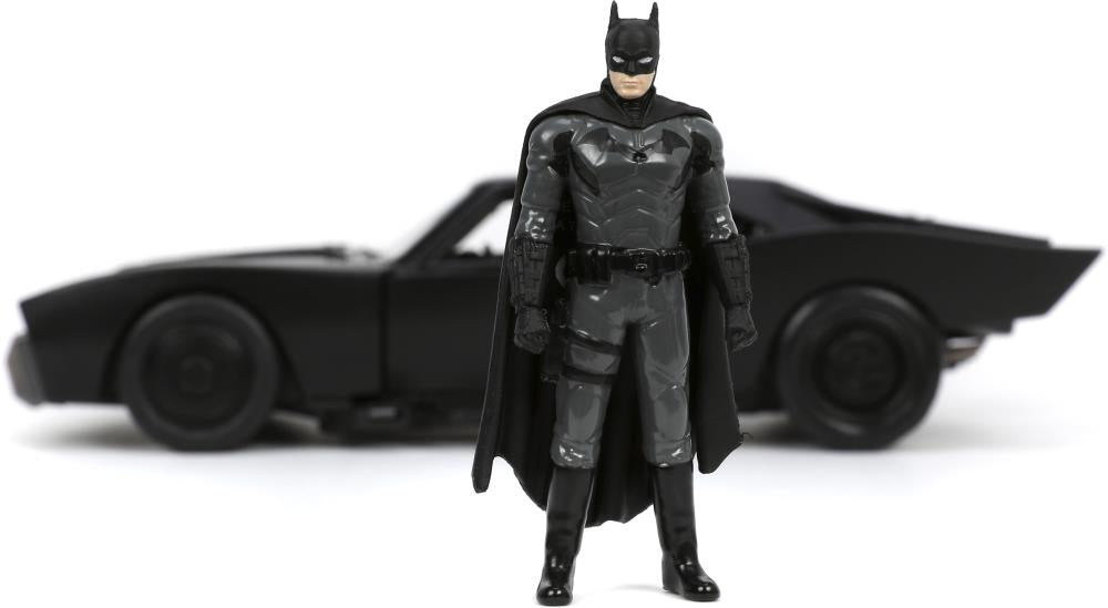 The Batman Hollywood Rides Die Cast 1/18 Scale Batmobile with Batman –  Replay Toys LLC