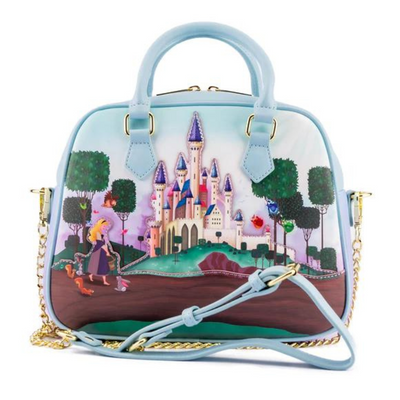 Loungefly Disney Sleeping Beauty Collector Pin Womens Double Strap Shoulder  Bag Purse