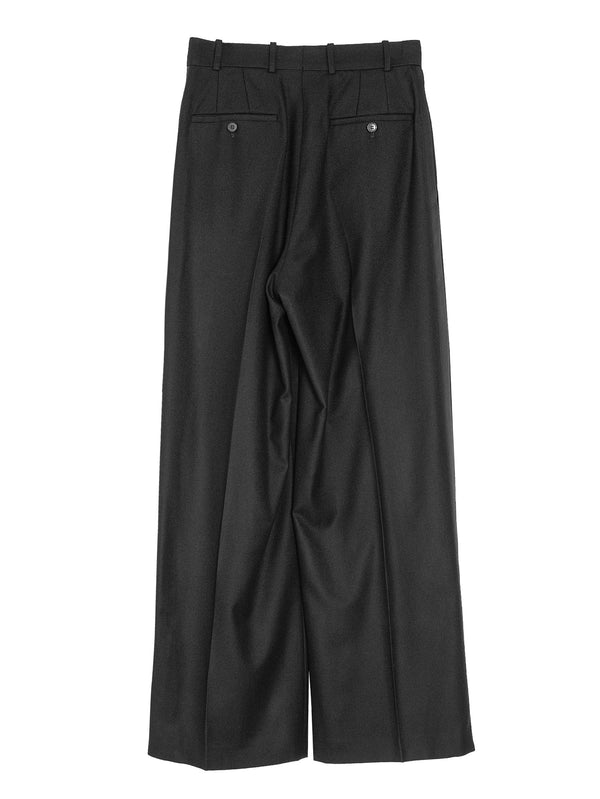 Hed Mayner Gargantuan Pressed Trouser Medium Grey – Opia