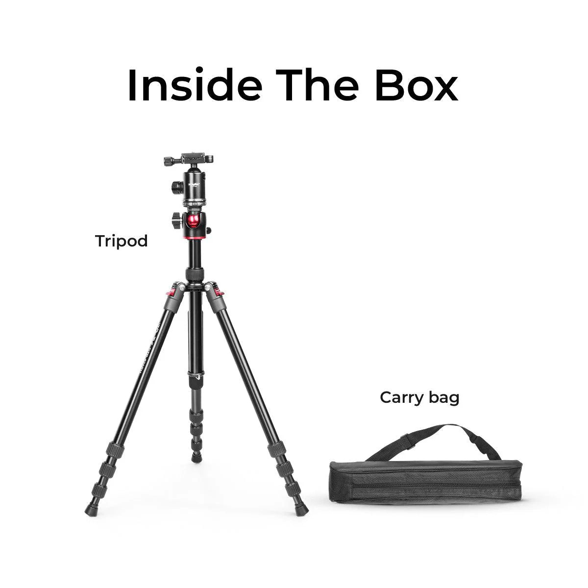 Digitek (DTR 520 BH) Professional Aluminum Tripod Cum Monopod with Swivel Pan Head, for DSLR Camera - Image 8