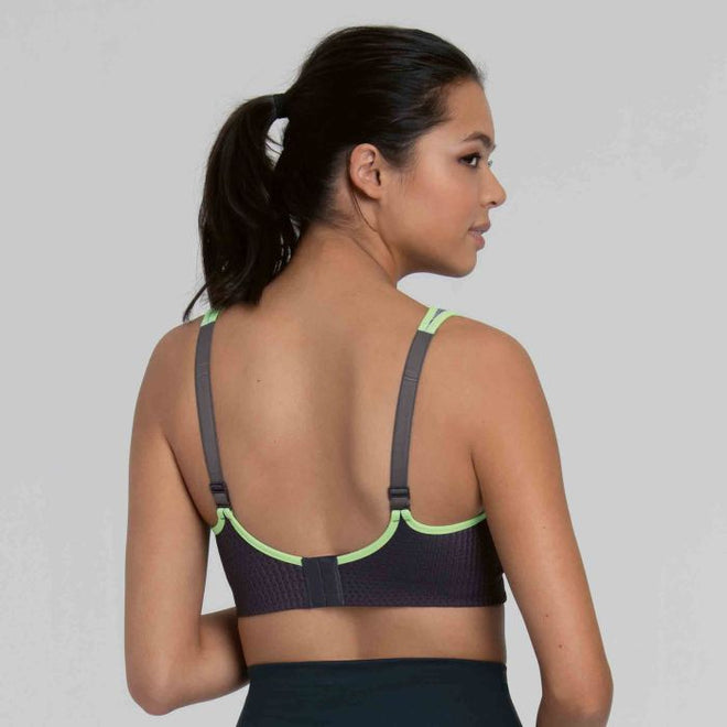 Padded Sports Bra with Mesh – Pretchic