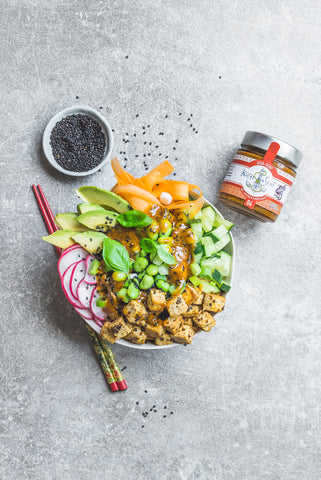 Tofu Poke-Bowl