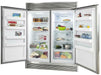 Forno Built-in Look with two 28 Inch wide Pro-Style Refrigerator/Freezer - FFFFD1933-60S - Home Bar Select