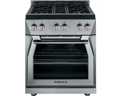  KOSTCH 30 inch Professional Freestanding Pro-Style Natural Gas  Range or Liquid Propane Gas Range with 5 Burners, 4.55 cu.ft. Oven  Capacity, in Stainless Steel - KOS-30RG03M (White) : Appliances