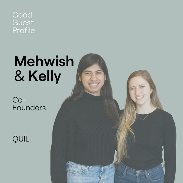 QUIL Packaging co-founders Mehwish Panjwani and Kelly Thomson