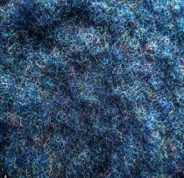 ANIAN technicolour post-consumer wool