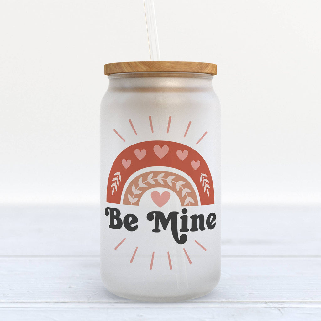 Personalized Frosted beer can glass – Roots and Lace