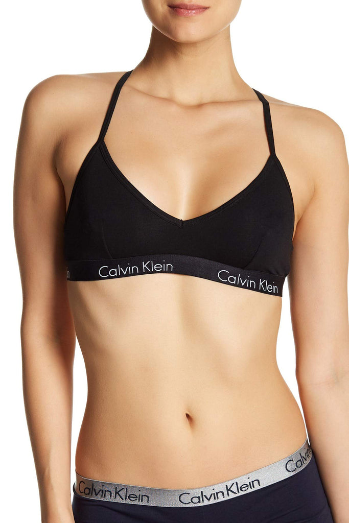 calvin klein motive bralette