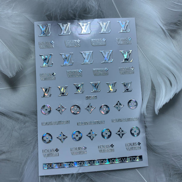 LV NAIL STICKERS – GlamourEyesByChar