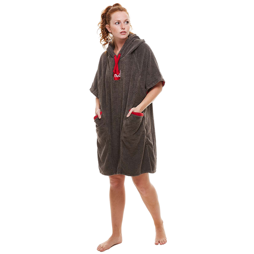 Photos - Robe Red Paddle Red Original Women's Towelling Change  - Grey 