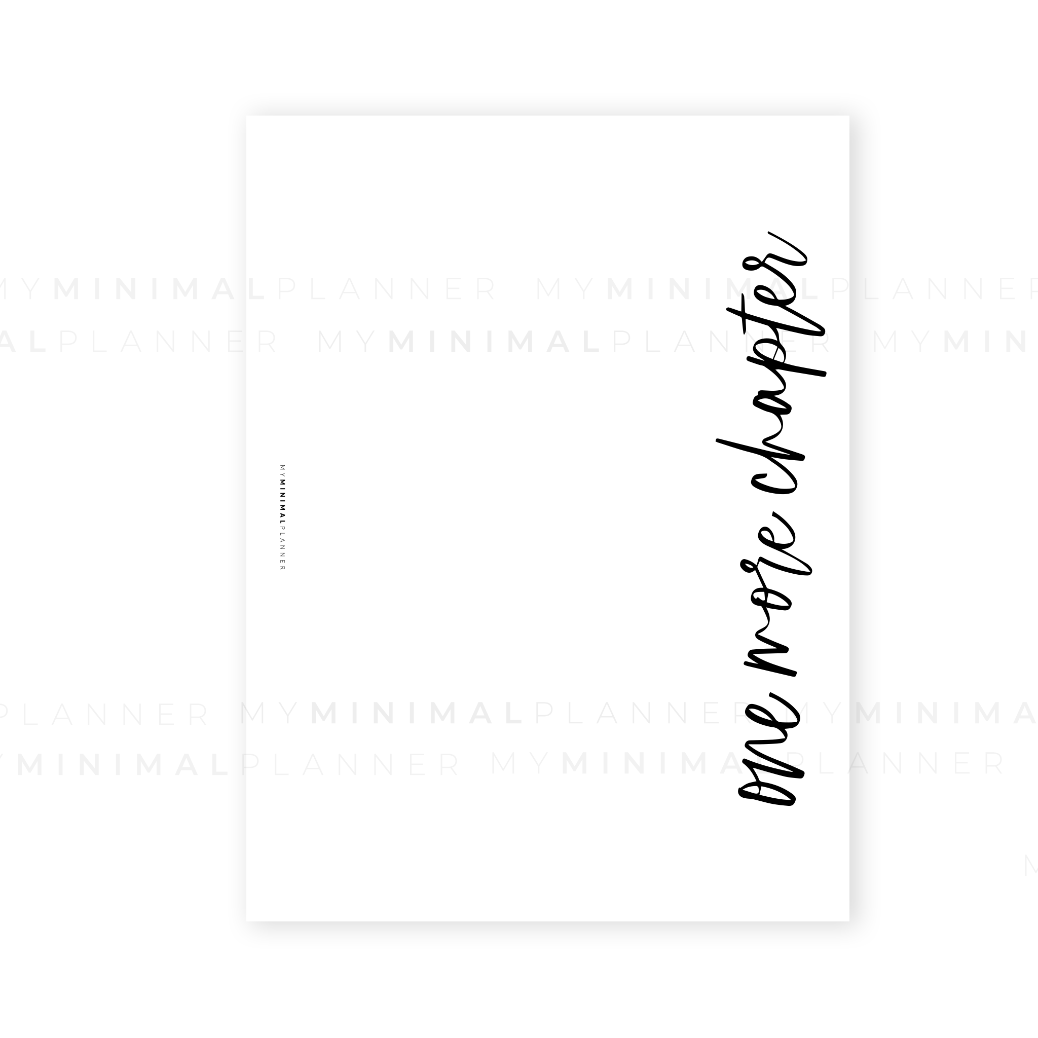 PR189 - The Spicy List - Printable Insert – My Minimal Planner