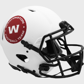 Washington Football Team Full Size Authentic Speed Football Helmet LUNAR - NFL