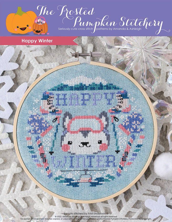 9 Free Winter Cross-Stitch Patterns You Can Download and Stitch Right Now