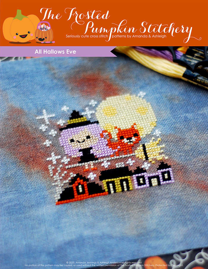 Halloween Candies Cross Stitch Pattern – Daily Cross Stitch