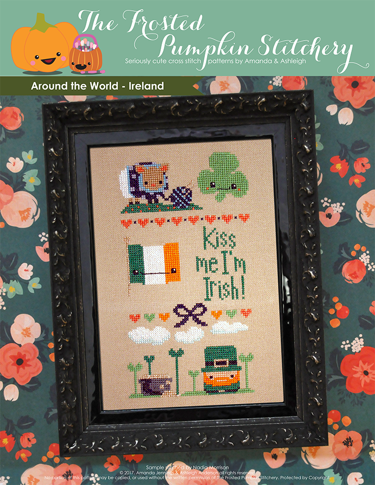 Bobbin Party Printed Cross Stitch Pattern  The Frosted Pumpkin – The  Frosted Pumpkin Stitchery