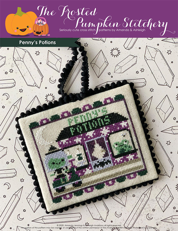 Halloween SAL Stitch-a-Long Cross Stitch Pattern