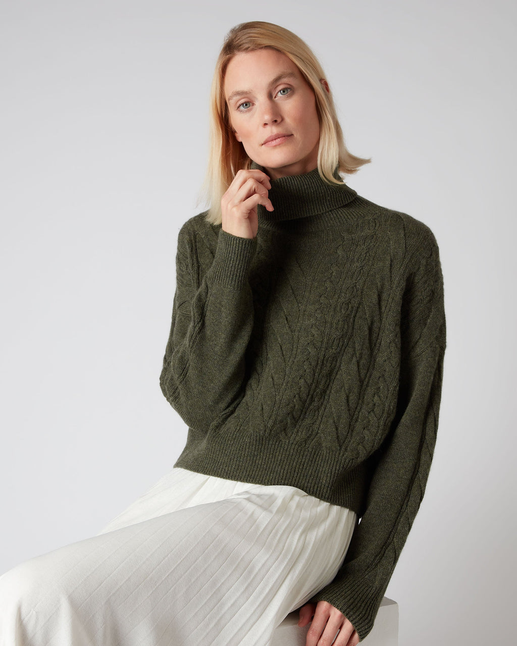 セール銀座 Amachi. Gradation Knit Green ニット/セーター mitshopping.it