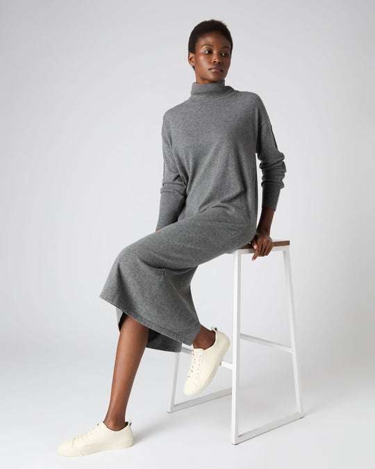 Women's Dark Grey Cashmere Clothing | Free Shipping | N.Peal