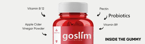 GoSlim™ Apple Cider Vinegar Slimming Probiotic Gummies
