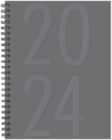2024 Halley Day Weekly Planner, Black