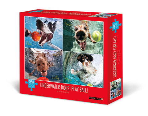 Underwater Dogs: Splash 1000-Piece Puzzle – Willow Creek Press