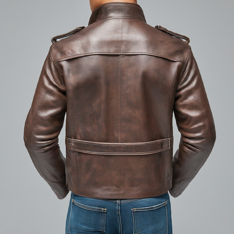 The Leather Field Jacket