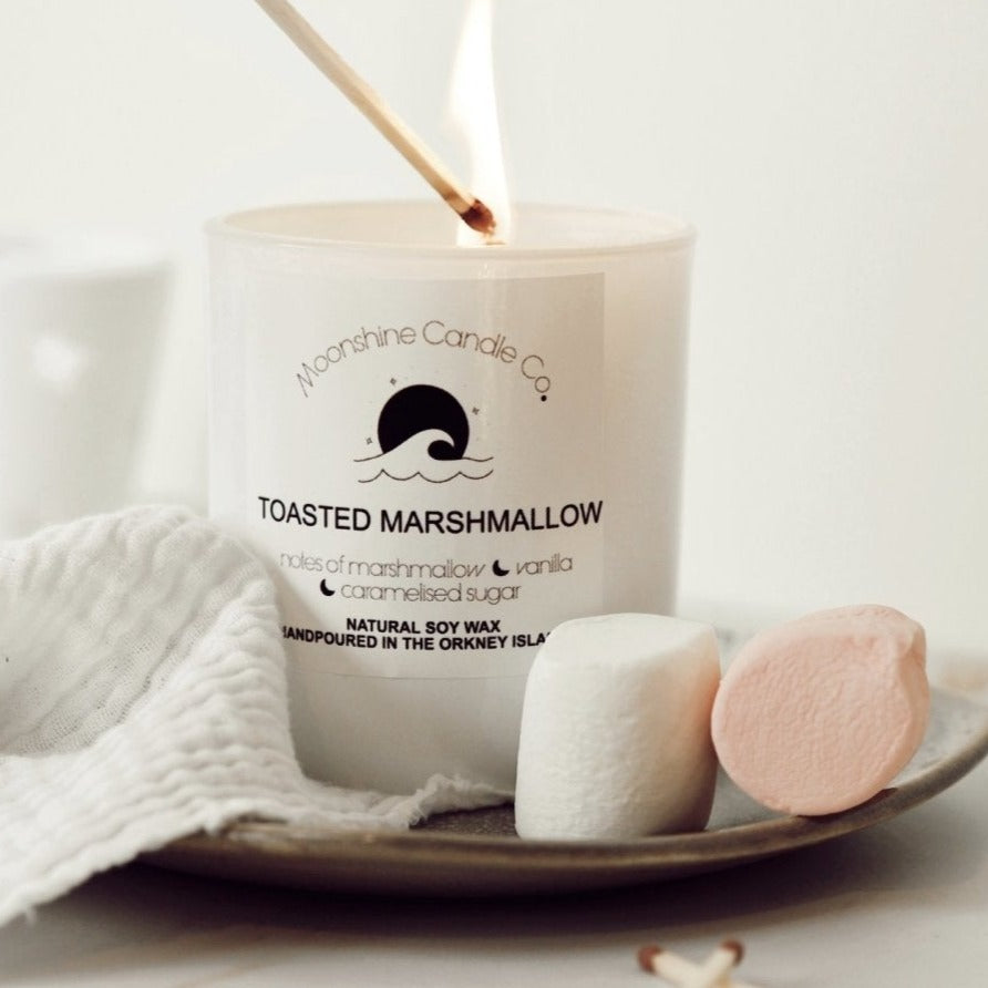 marshmallow fireside candle uk