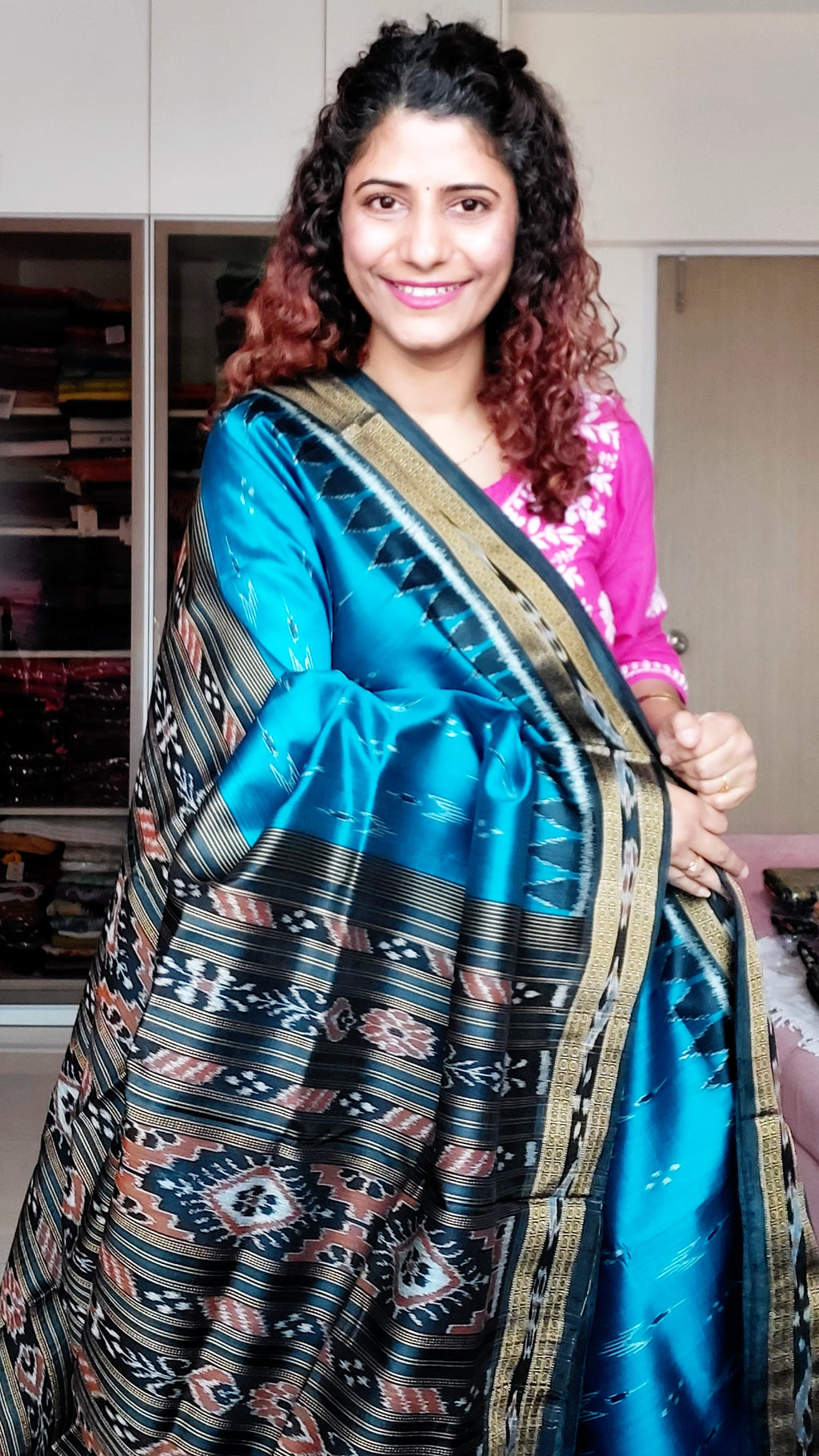 Handloom Odisha Khandua Mulberry Pattu Saree Traditional Style