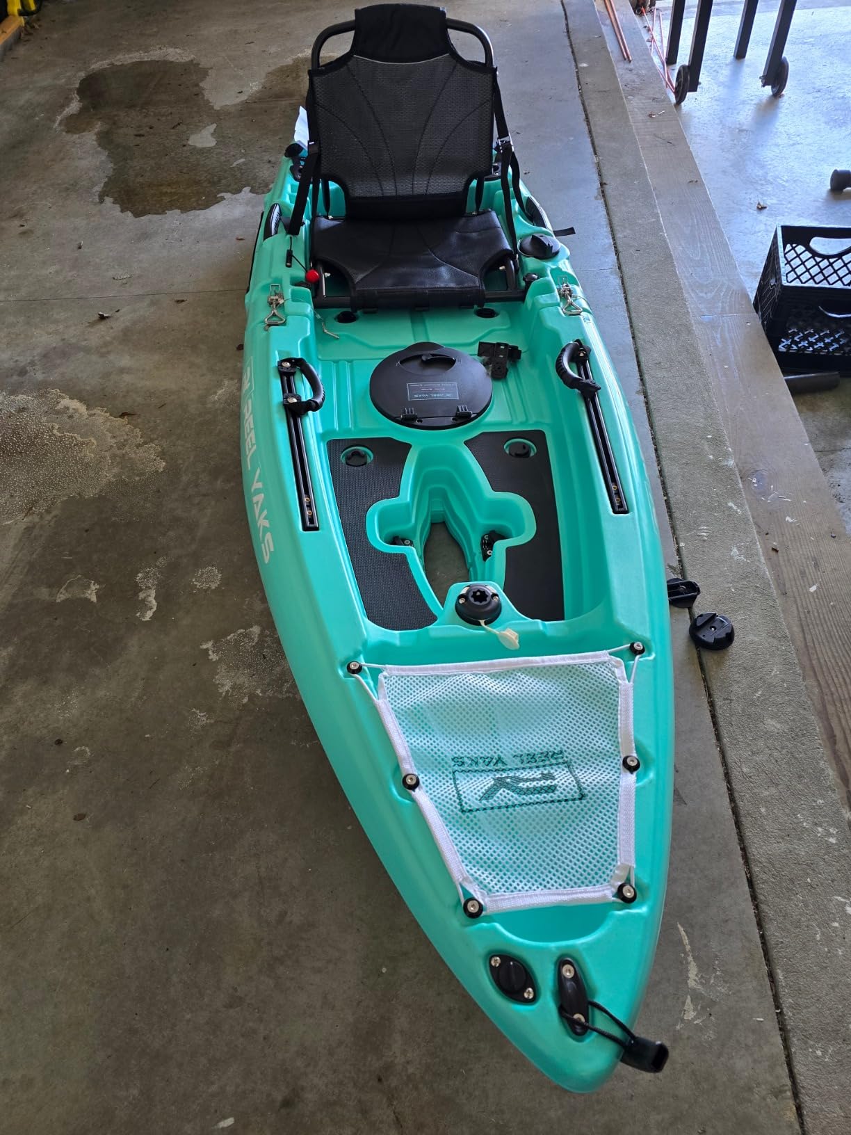 9.5ft Raptor Modular Fin Drive Pedal Fishing Kayak