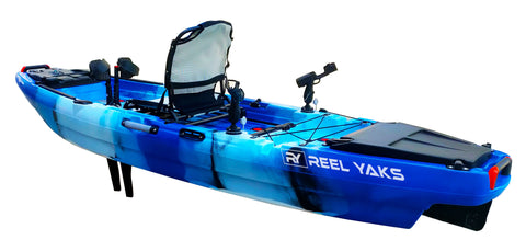 10ft fin drive angler kayak ocean sea lakes rivers