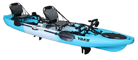 double pedal drive fishing kayak