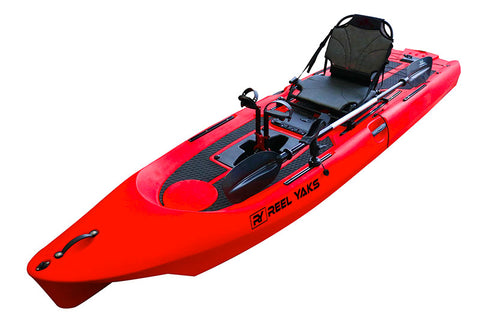 12' Runner Fin Drive Sit On Top Fishing Kayak