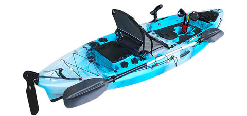 11' Rubicon Fin Pedal Drive Fishing Kayak