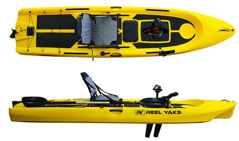 12 foot sit on fishing kayak lakes rivers estuaries