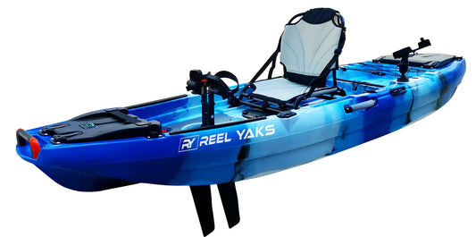 11ft Rubicon Paddle Angling Kayak, suitable for ocean lakes rivers