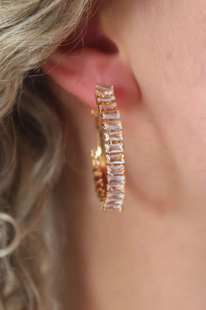 Stone Ring  Earrings - KAYZEN