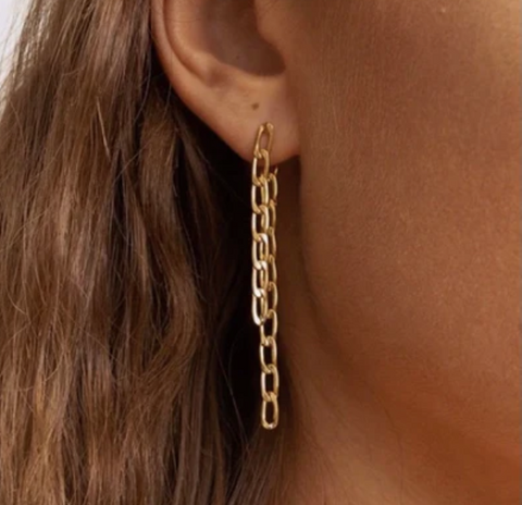 Figaro Chain Earrings - 2022 Summer Jewelry Trends