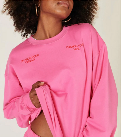 ENERGY PINK CREWNECK