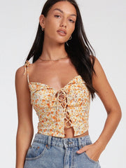 Kali Tangerine Top