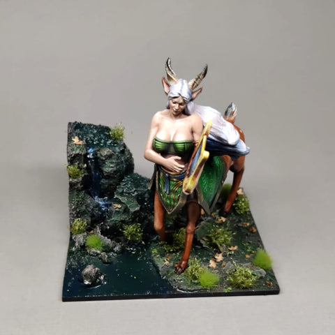The finished painted centaur