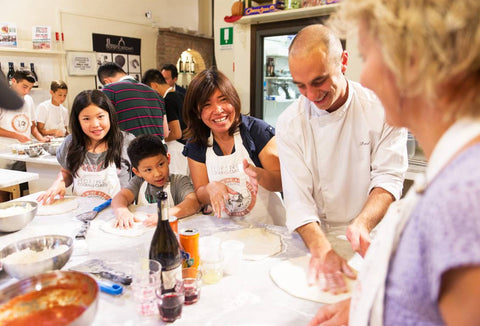 Steak King kids workshop class pizza making donut hong kong