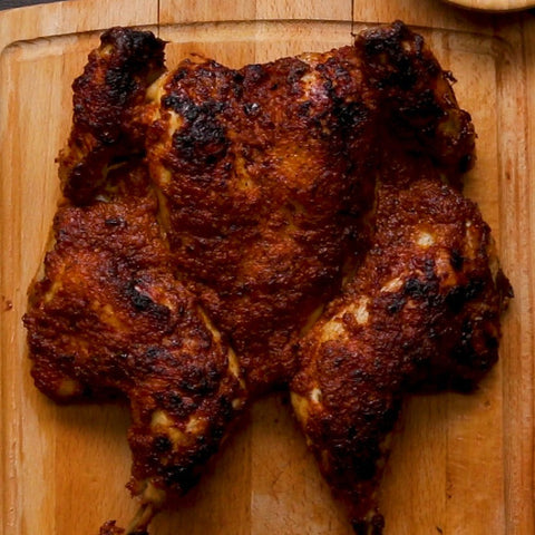 STEAK KING Rotisserie marinated chicken