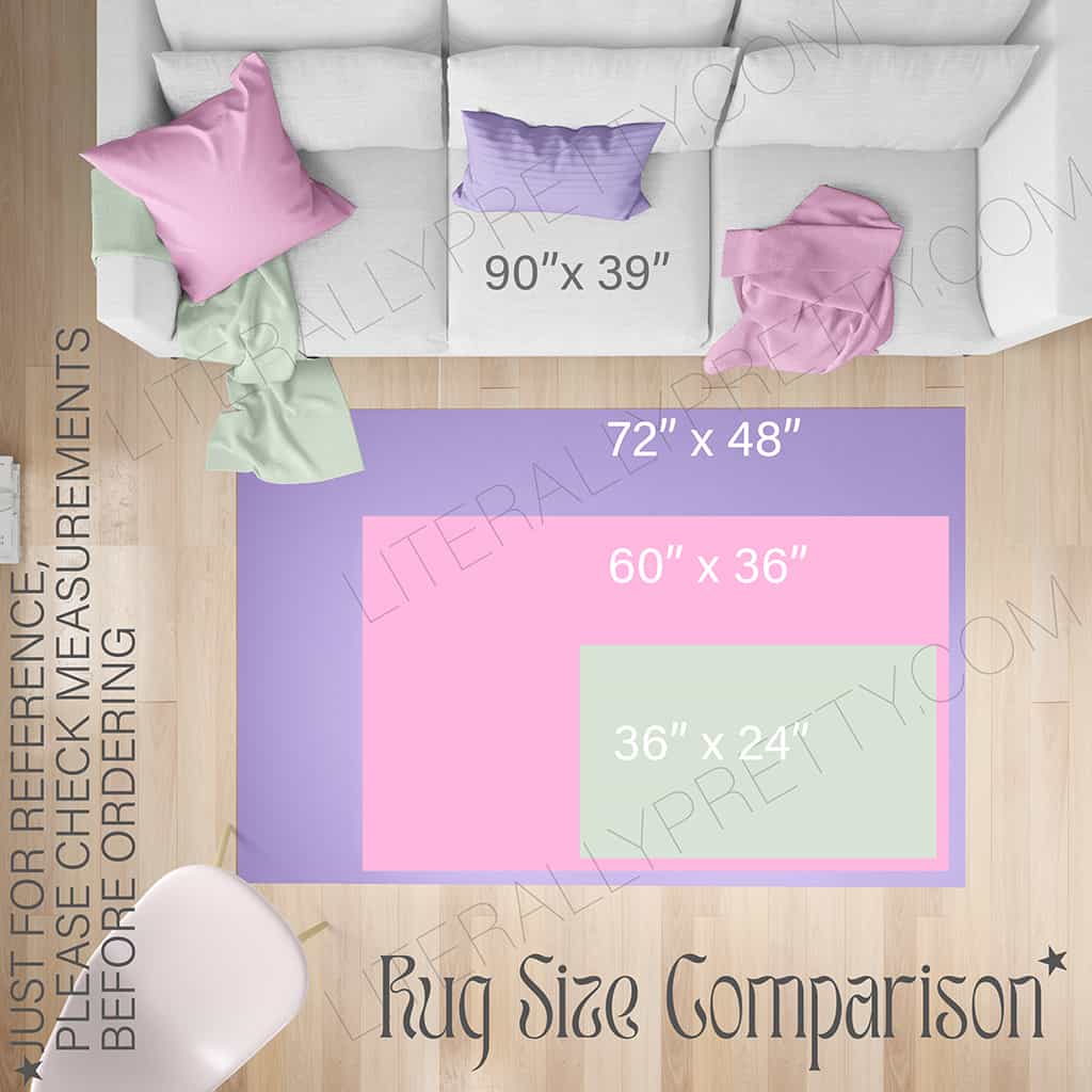 area rug sizing guide