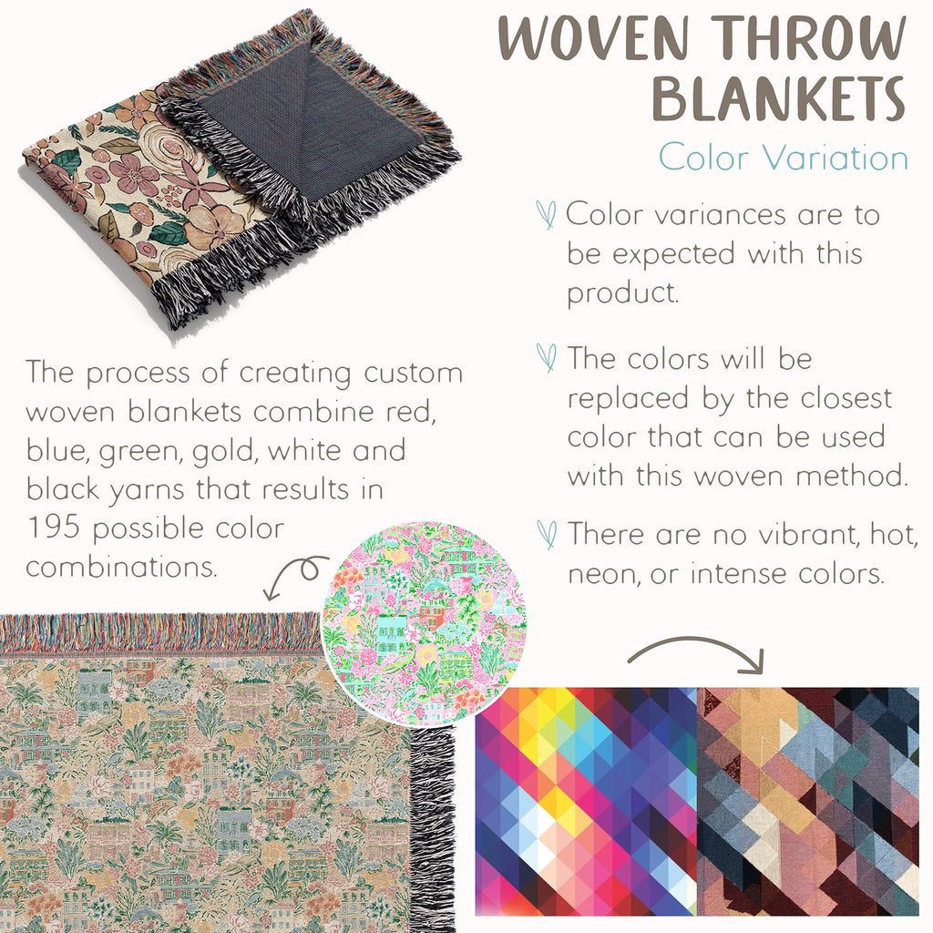 woven blanket color variations