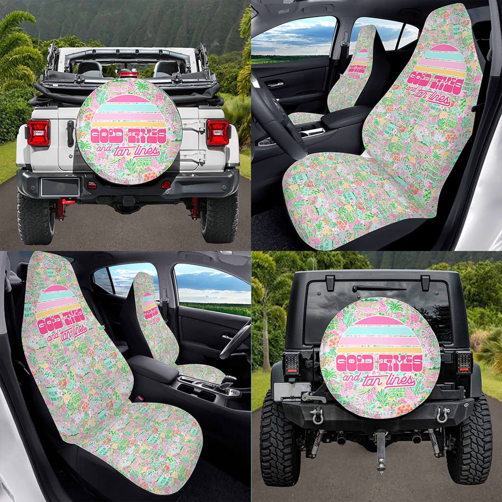 Girly Car Seat Covers - Car Interior Decor - Car Seat Decoration Women –  Literally Pretty