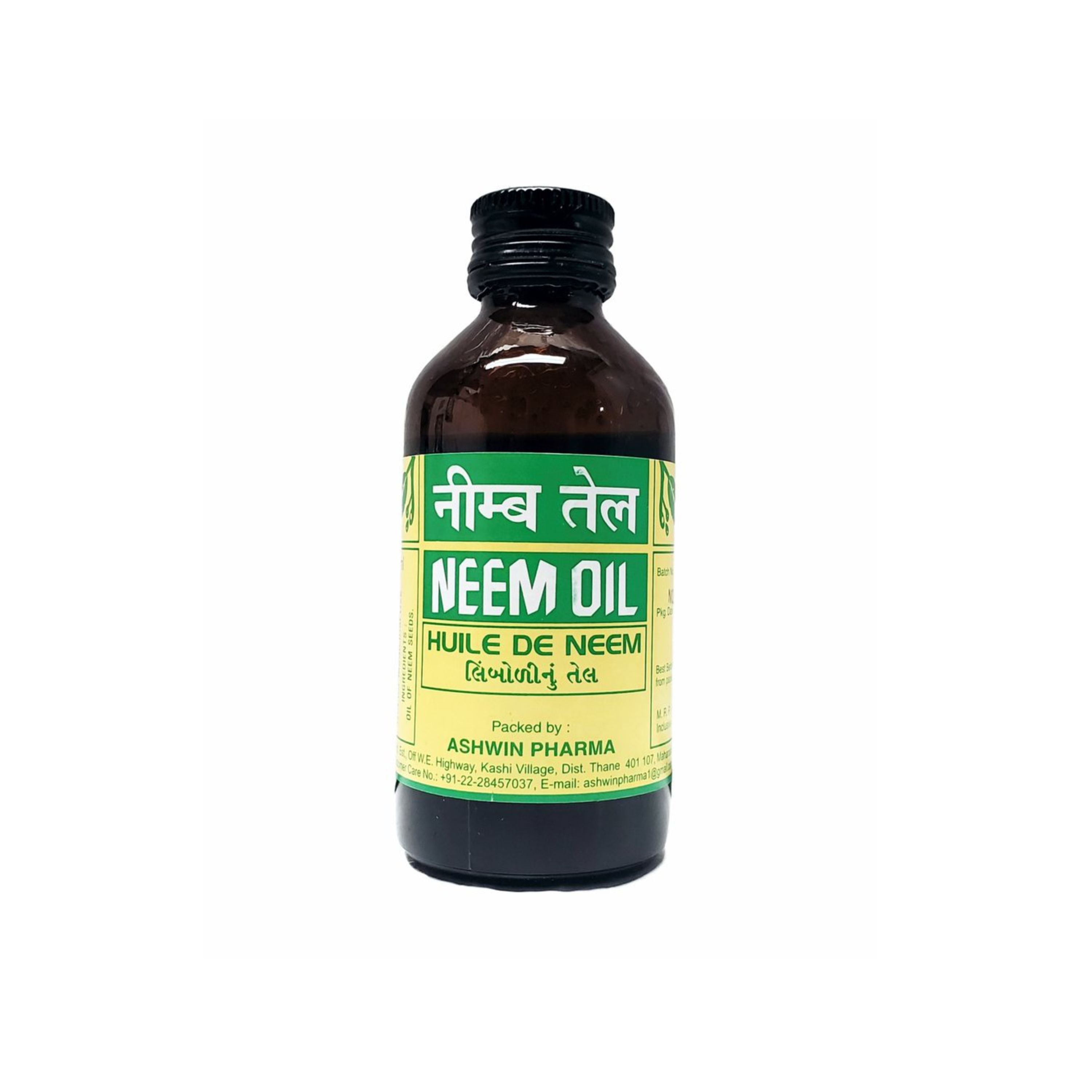 ASHWIN PHARMA NEEM OIL 1000ML – New Indian Supermarket, Tracy